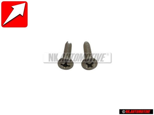 Genuine oval head - 2x, vw