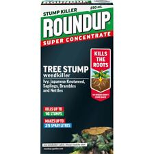 Roundup Tree Stump/Root Killer 250ml Liquid Concentrate Japanese Knotweed Weed