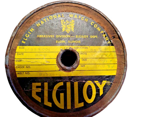 Vintage elgin elgiloy wire - elgiloy,