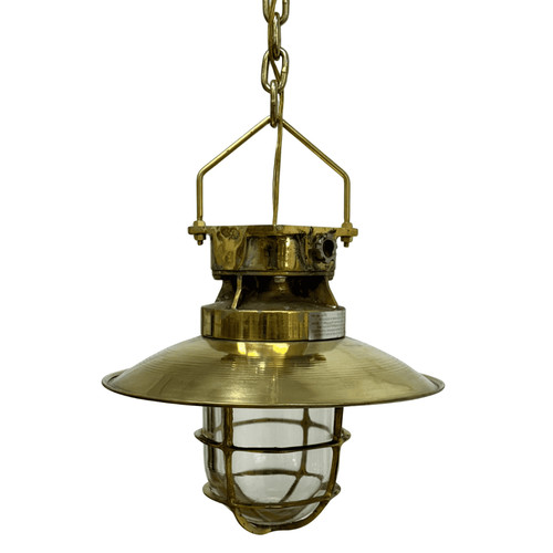 Vintage pauluhn brass chain - pauluhn,