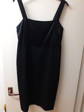 Fenn Wright Manson Black Evening Dress Size 16 Audrey Hepburn Style