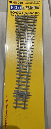 Peco e1096 turnout medium - sl-e1096,
