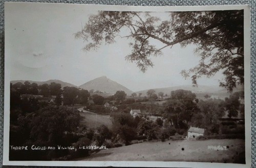 Postcard thorpe cloud and - cloud,