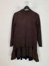 Zara Black Gold Sparkle Long