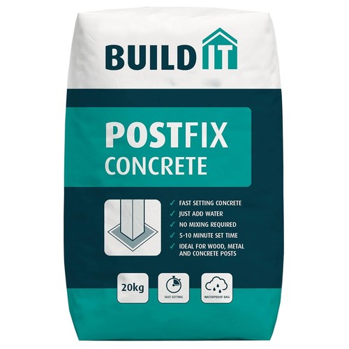 Postfix concrete fence post - concrete,