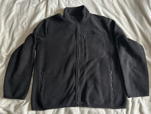 Men xxl slate grey fleece - men’s,