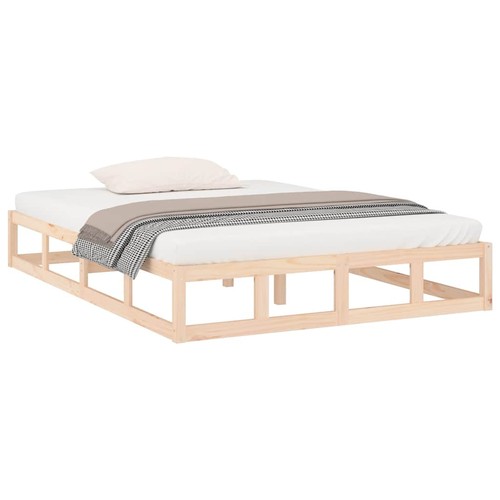 Solid wood bed frame home - solid,