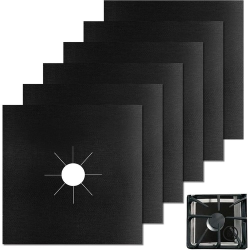 Gas stove burner covers - gas, square
