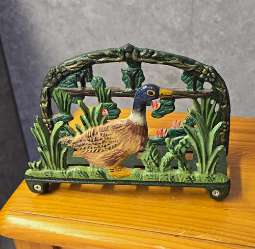 Vintage hand painted cast - hand,
