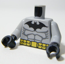 LEGO Original Batman Minifigure Torso Misprint 7780 DC Superheroes 2006