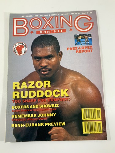 Boxing monthly nov 1990 - monthly, vol