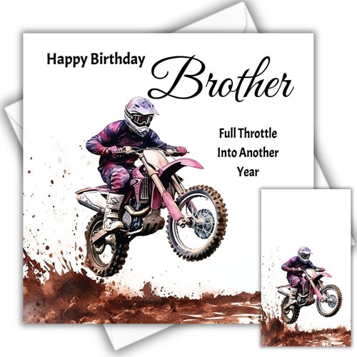 Brother birthday card - birthday, gift
