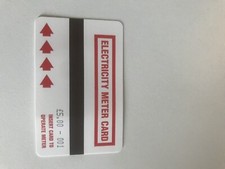 electric meter cards