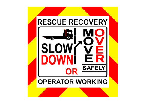 Recovery sticker vinyl slow - sticker,
