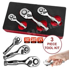 3 PIECE RATCHET SET 1/4" 3/8"