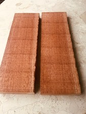 Mahogany Timber Dark Hardwood Sawn Blanks Craft Hobby DIY 2 pieces