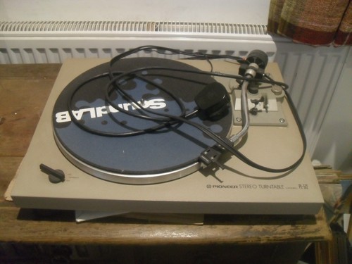 Pioneer 512 turntable - pioneer, pl-512