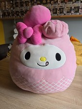 Squishmallow My Melody Pink Ice Cream Sanrio Hello Kitty Plush Toy 20"