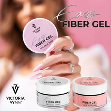 Victoria Vynn EASY FIBER Sparkling UV/LED Builder Gel Nail Manicure Glitter Pink