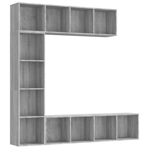 Book cabinet set - book/tv,