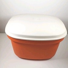 Vintage Orange Container