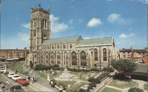 Vintage cromer parish church - vintage,