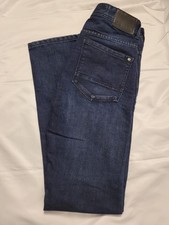 Crosshatch Black Label Edition Jeans Long Leg W30 L34 Dark Denim Blue