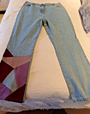 cotton traders flared Jeans with detail size 18