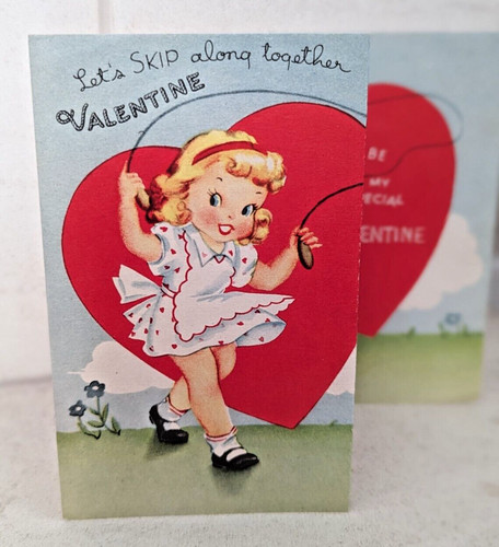 Vintage 1940 unused - vintage, girl
