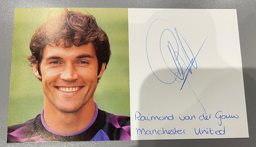 Raimond van der - gouw, signed