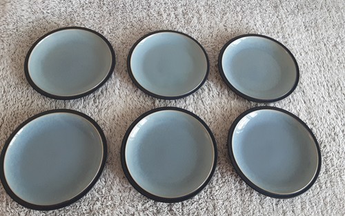Denby blue jetty - blue, plates