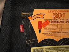 Levi’s 501 Big E (not LVC)