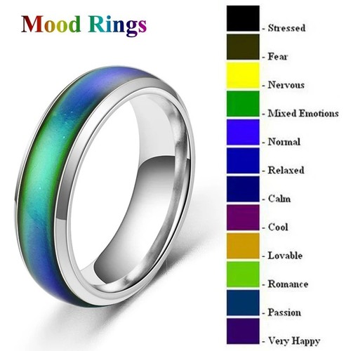 Mood ring colour - ring, changing