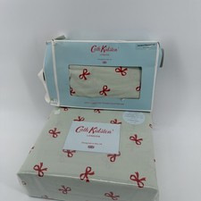 CATH KIDSTON NWT 6 Piece Bow Ruby Sage Size Queen Sheet Set Christmas London