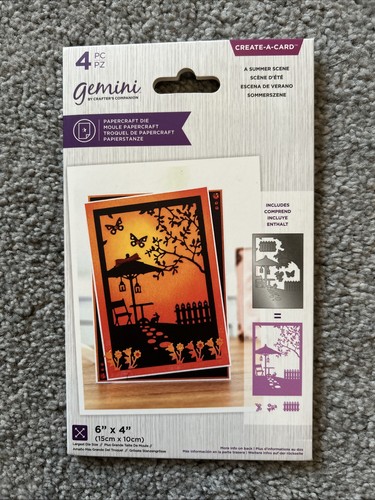 Summer scene create card - a, create-a-card