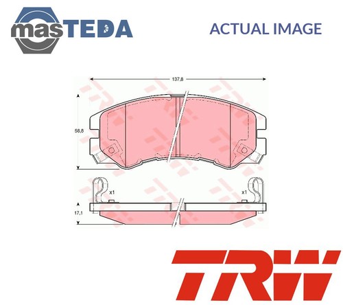 Gdb3162 brake pads - brake,