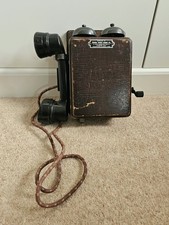 Vintage 1930s/1940s S.B & Co. Wall Telephone – Finsbury Trading London Antique