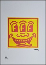 Keith Haring Untitled Signed