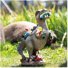 Adorable dinosaur gnome garden - adorable,