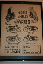 Framed james motor - james,