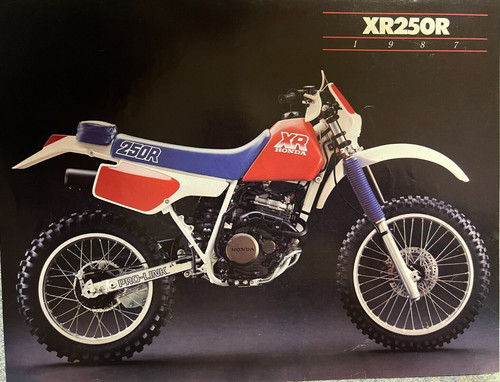 Vintage 1987 honda xr250 - vintage,