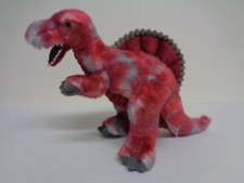 Aurora Dinosaur Spinosaurus Pink Plush Soft Toy Stuffed Prehistoric Animal 9"