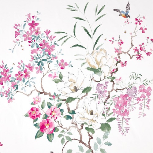 Sanderson curtain fabric - curtain,