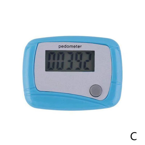 Lcd clip pedometer step - clip,