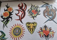 Job lot of 1990s A4 tattoo