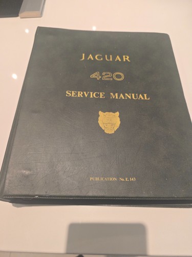 Intage jaguar 420 - jaguar, factory