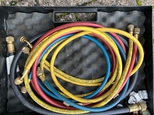 CPS PRO R-134A AirCon Manifold Gauge Tool Refrigeration Set - R404 / R407