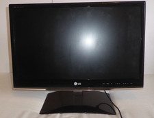 LG Flatron M2250DM Full HD TV with Power Cable and Remote Control Good Condition