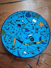 Joan Miro style plate, ceramic
