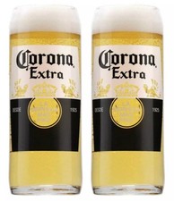 2 X  Corona  Pint Glasses